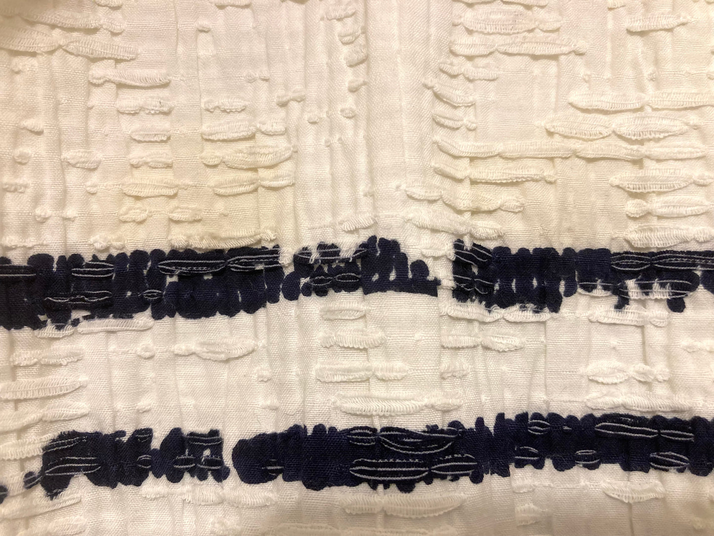 Escada Striped Black & Off White Sleeveless Dress