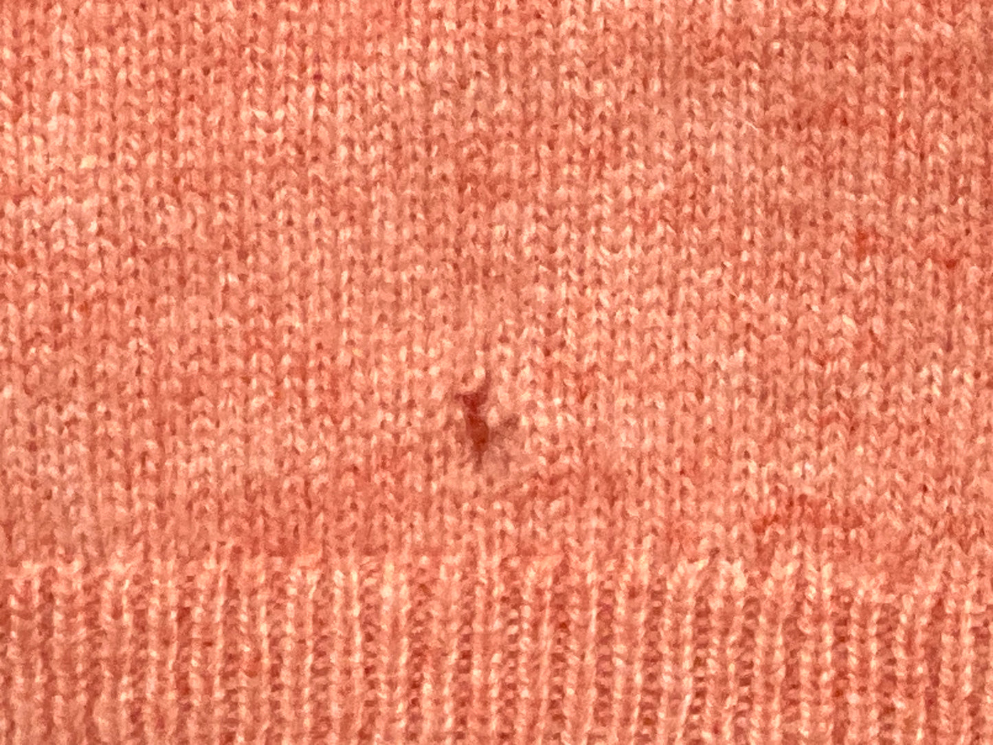 J. Crew 100% Cashmere Women's Salmon Pink Sweater Size Medium