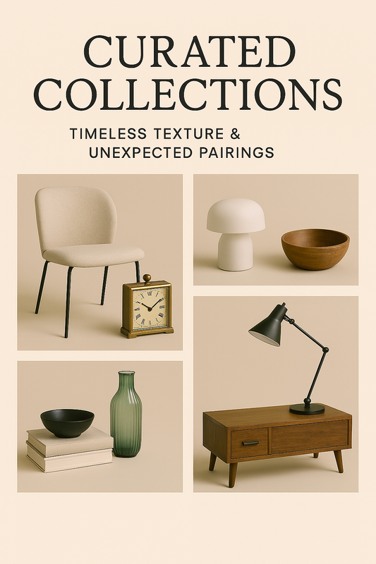 Discover the magic of curating exclusive collections - a blend of luxury and sustainability.