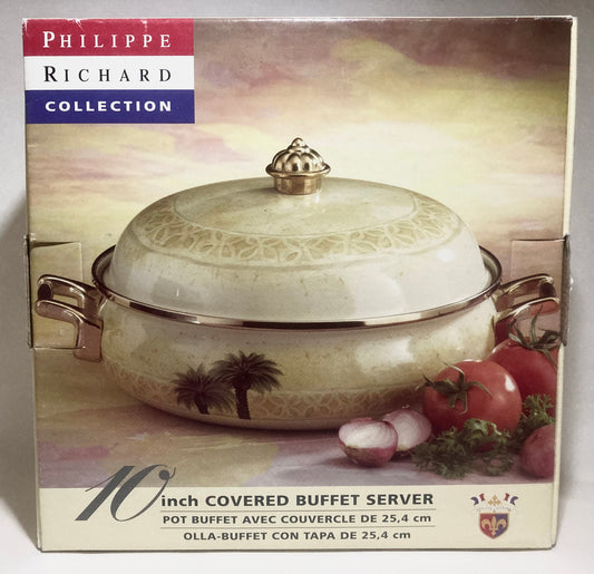 Philippe Richard Collection Bellagio 10 Inch Cream Buffet Server on