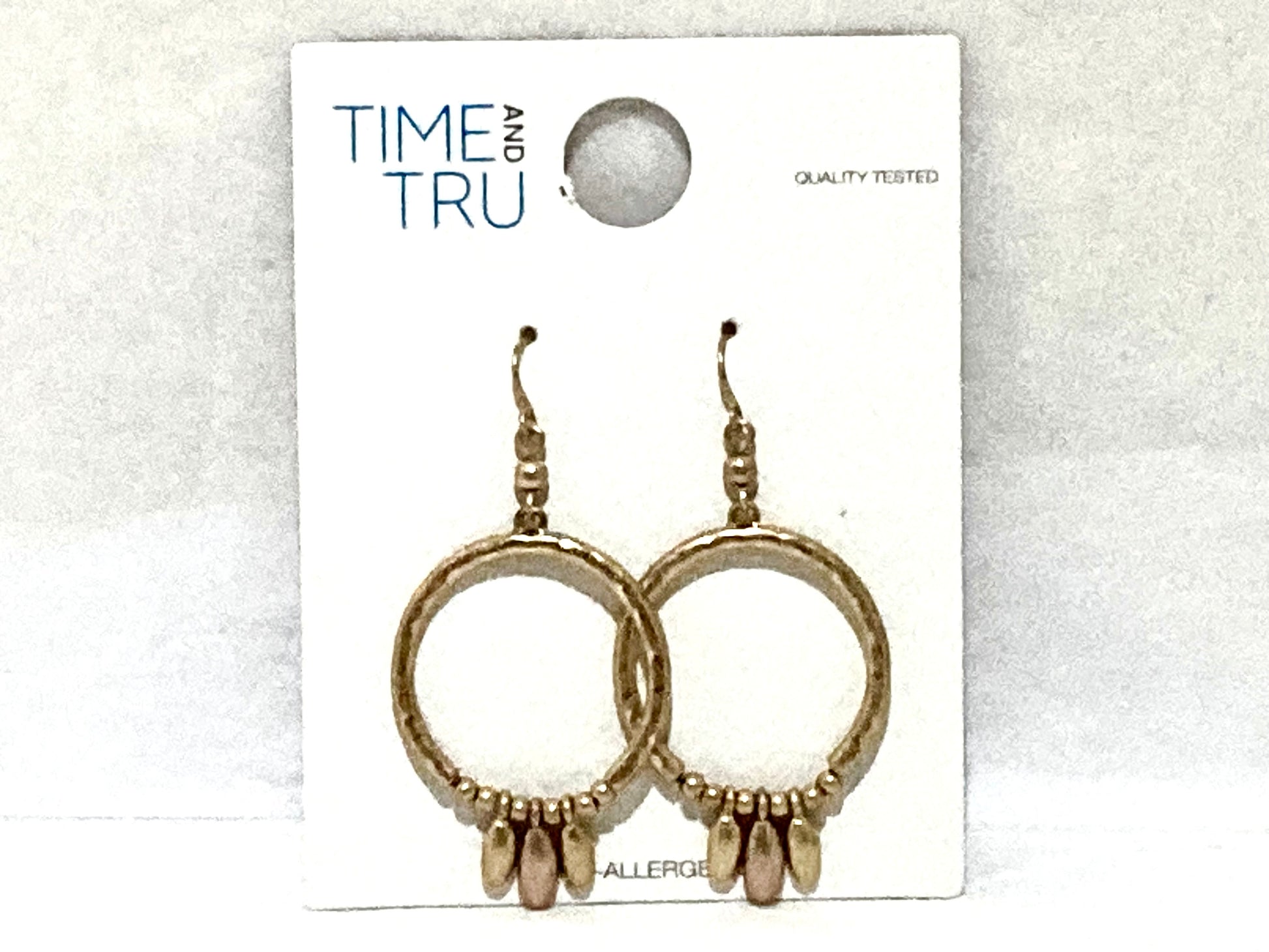 Earrings, dangle earrings, Time and Tru