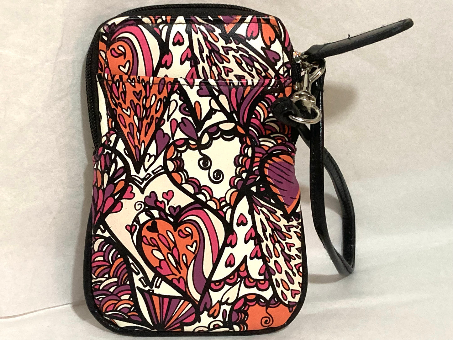 Stylish Multicolor Phone Pouch & Credit Card Holder Wrislet