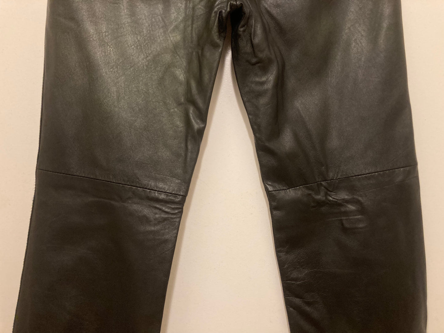 Gustavo Straight Leg Genuine Leather Women's Pants Size 8