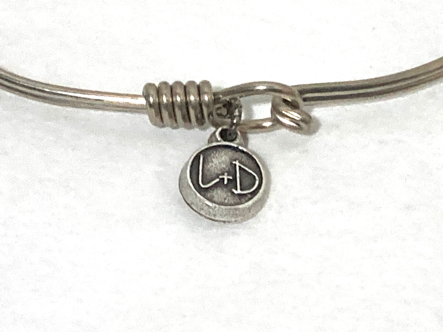 Luca & Danni February Starlight Birthstone Bangle Bracelet Size 6.5 Petite