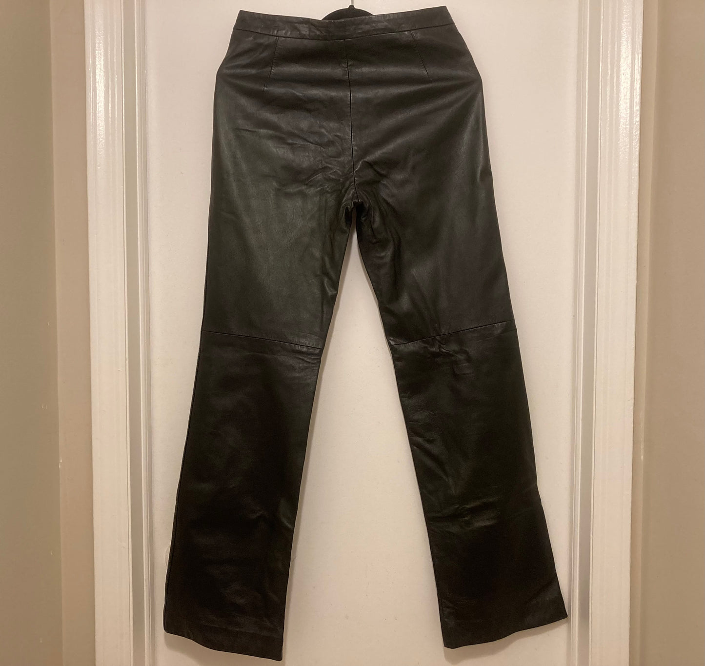 Gustavo Straight Leg Genuine Leather Women's Pants Size 8