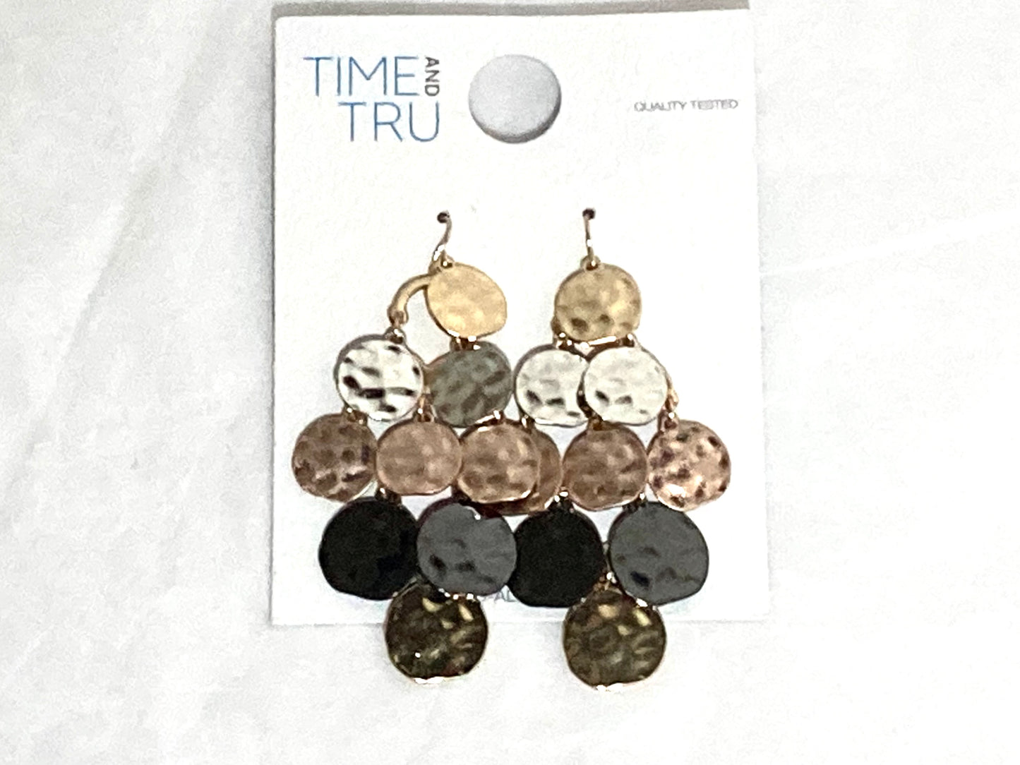 Earrings, dangle earrings, Time and Tru