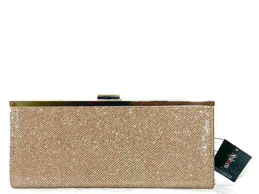 Style & Co. Metallic Gold Hand Clutch