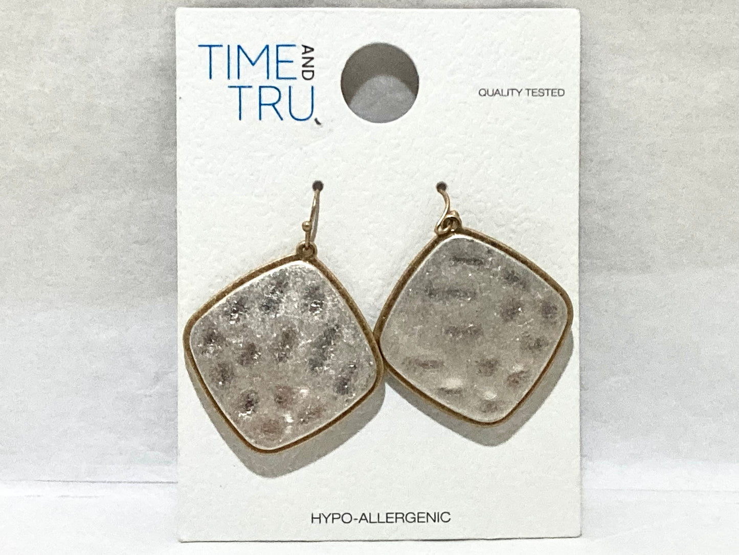 Time and Tru Gold and Silver Tone Hypoallergenic Earrings