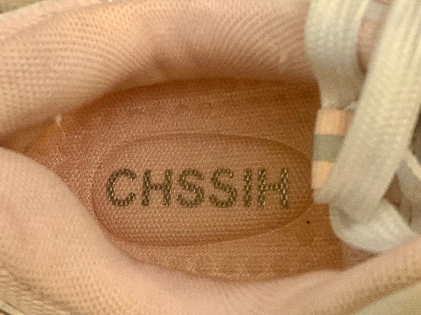 CHSSIH Pink and White Women's Sneaker Skates Size 40