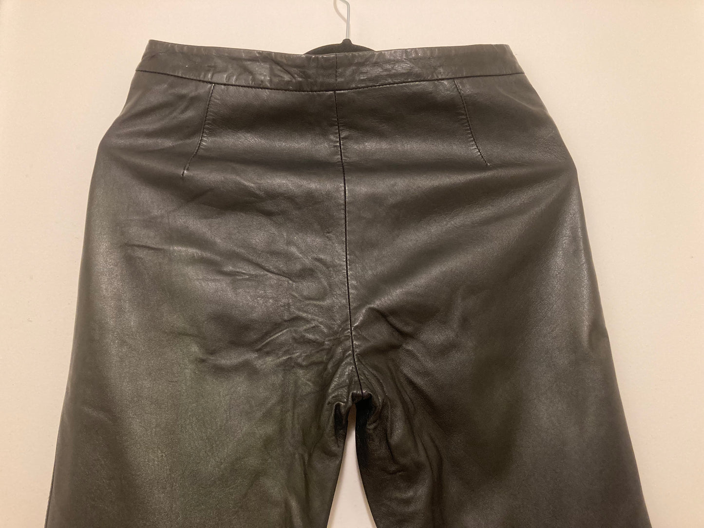 Gustavo Straight Leg Genuine Leather Women's Pants Size 8