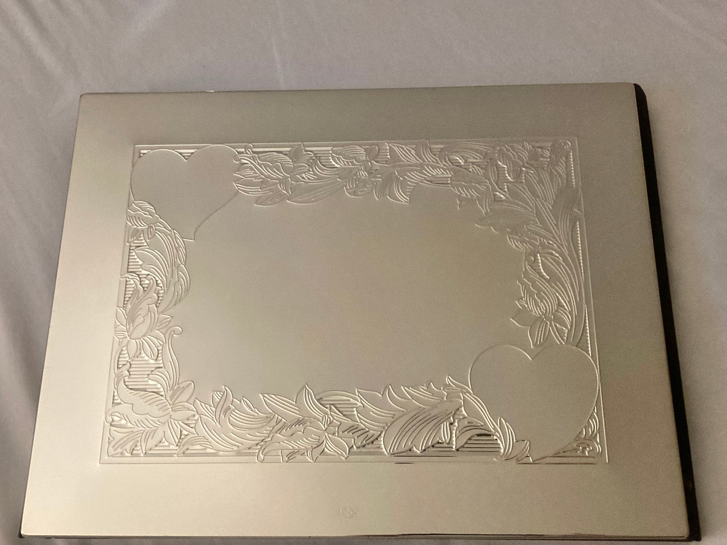 Lenox Silver-Plated “Wedding Promises” Double Photo Album - (4x6)