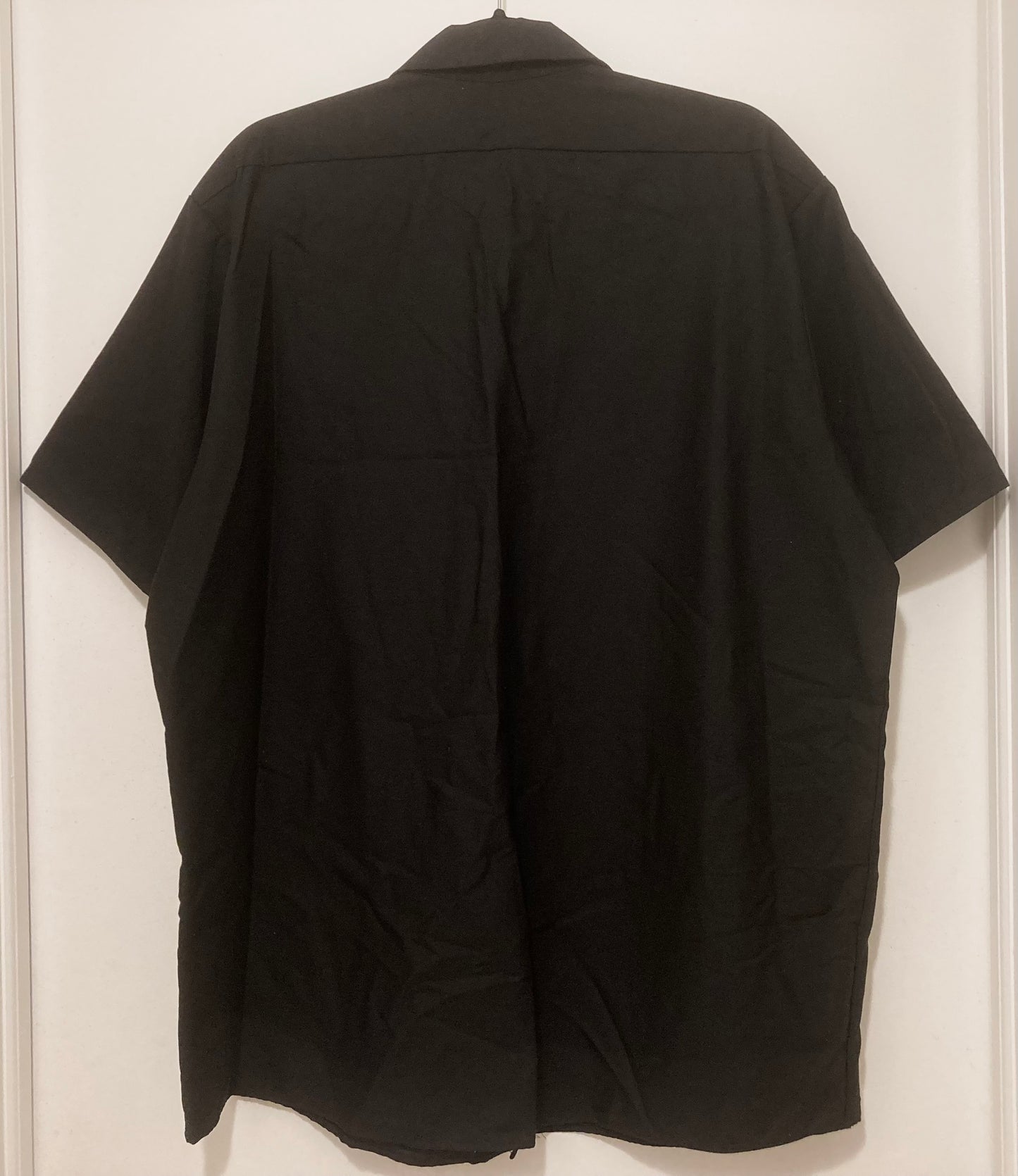 Red Kap TouchTex Black Men's Button Down Work Shirt Size XL