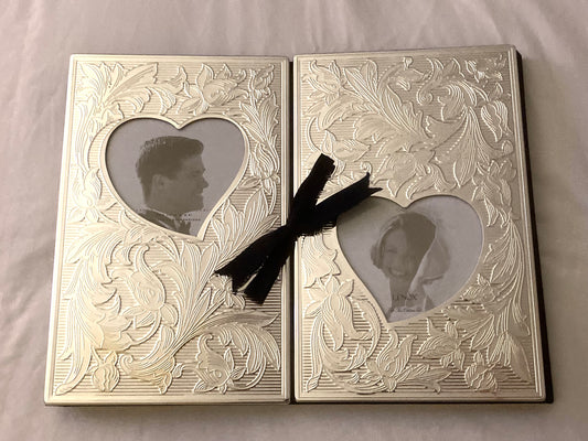 Lenox Silver-Plated “Wedding Promises” Double Photo Album - (4x6)