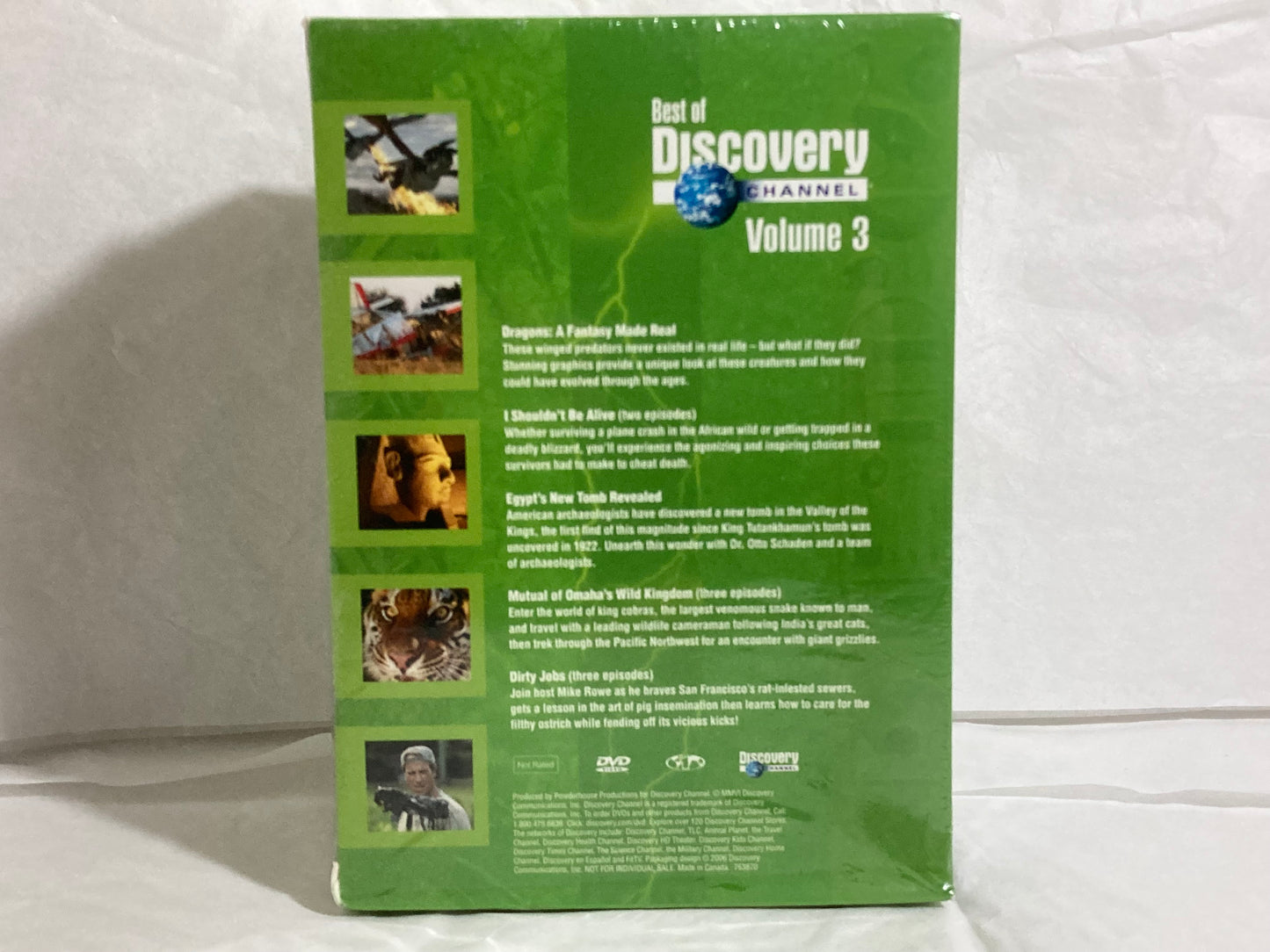 Best of Discovery Channel Volume 3 DVD Set of 5