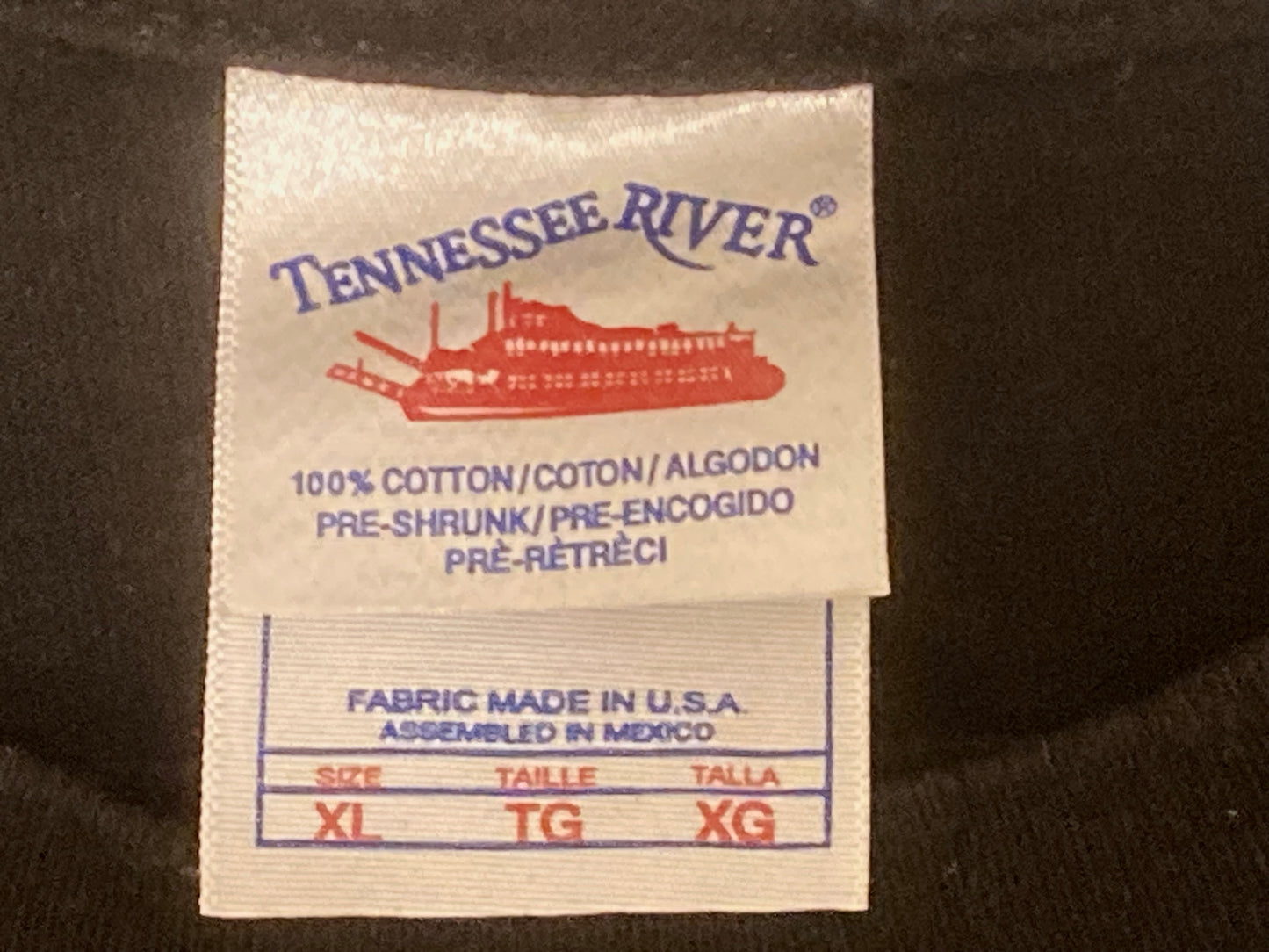 Tennessee River Black Jonny Lang Band Graphic T-Shirt Size XL