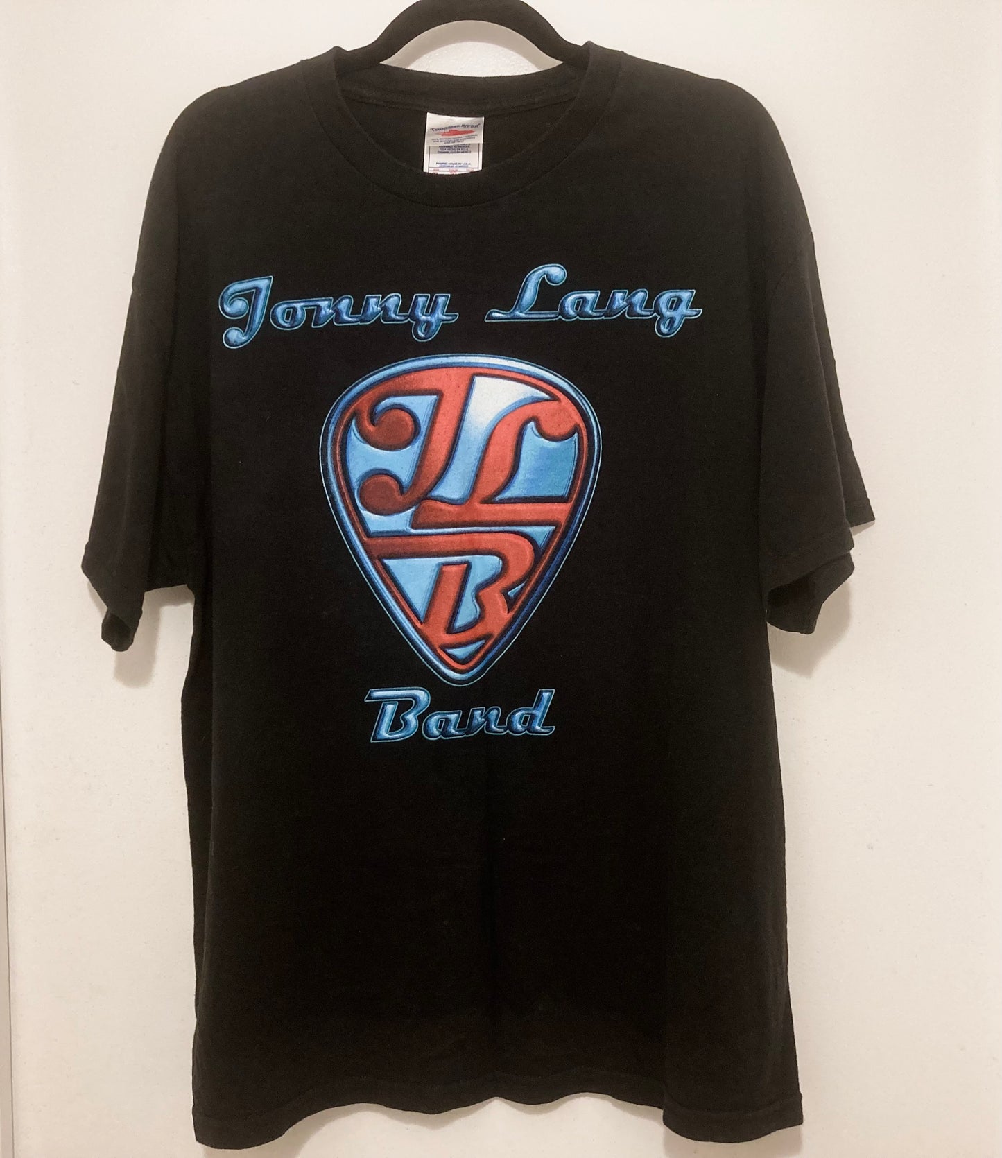 Tennessee River Black Jonny Lang Band Graphic T-Shirt Size XL