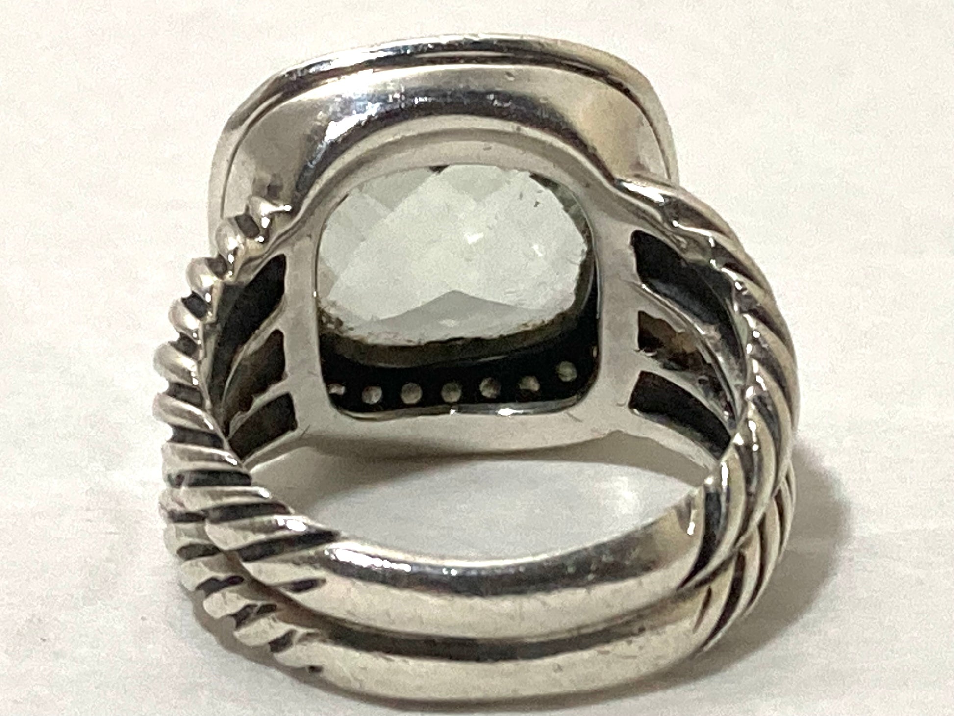 David Yurman, diamond rings, prasiolite rings, david yurman rings 