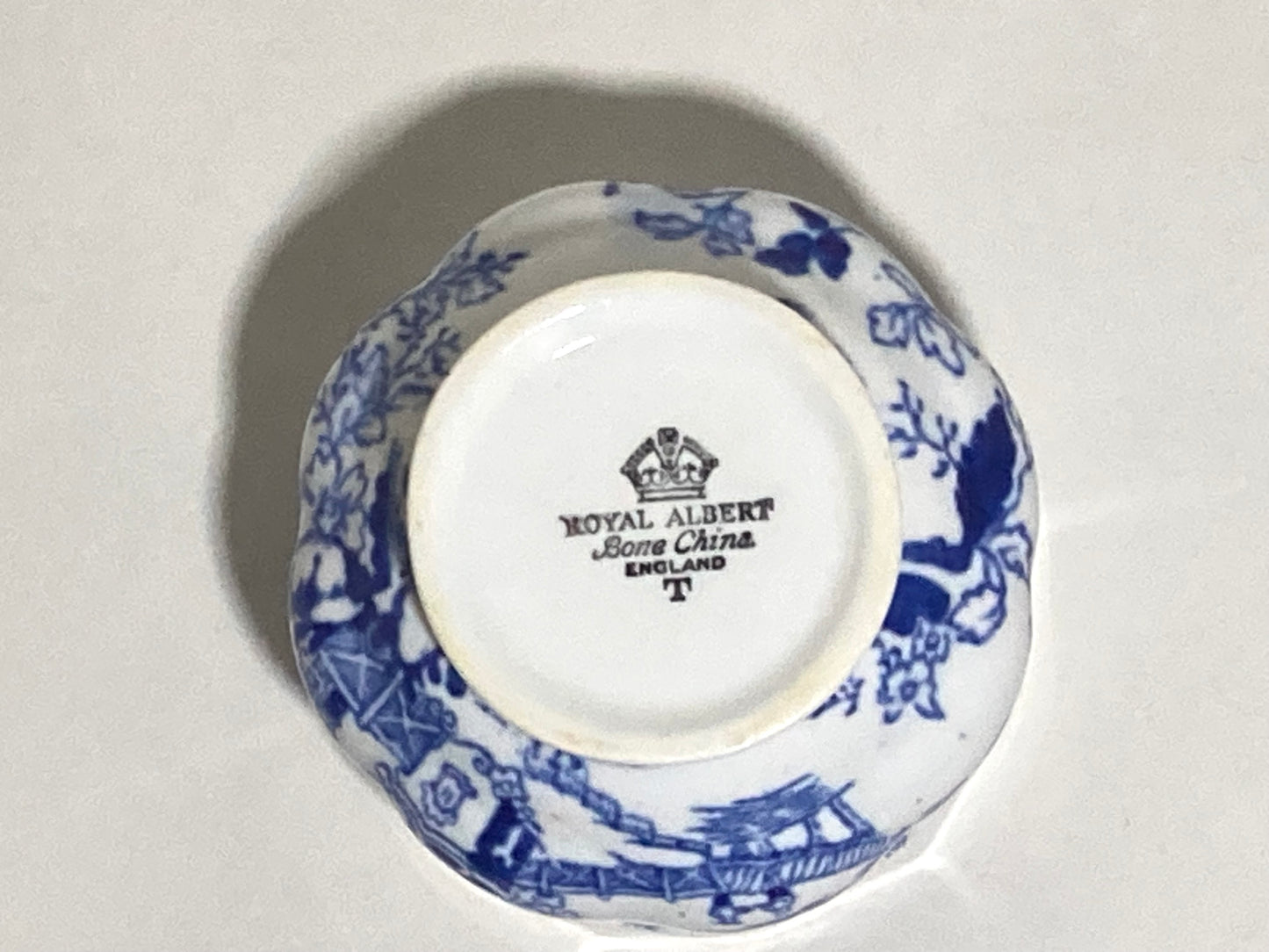 Royal Albert Bone China Blue and White Small Bowl