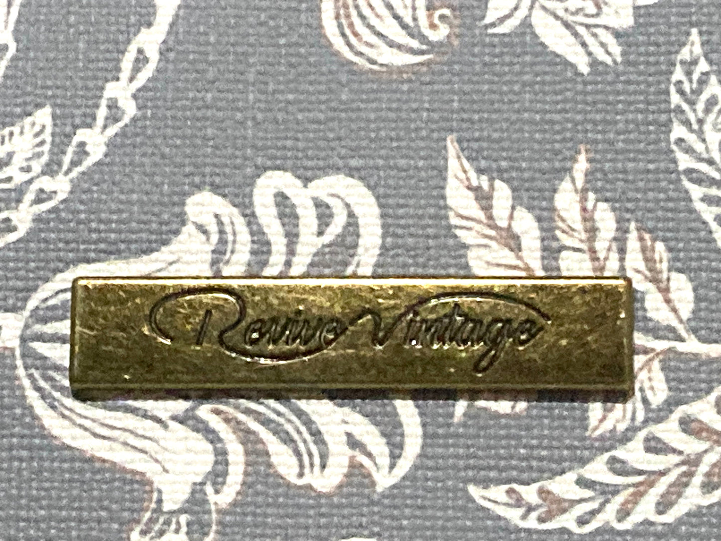 Revive Vintage Vegan Travel Storage Toiletry Bag NWT