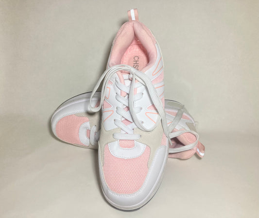 CHSSIH Pink and White Women's Sneaker Skates Size 40