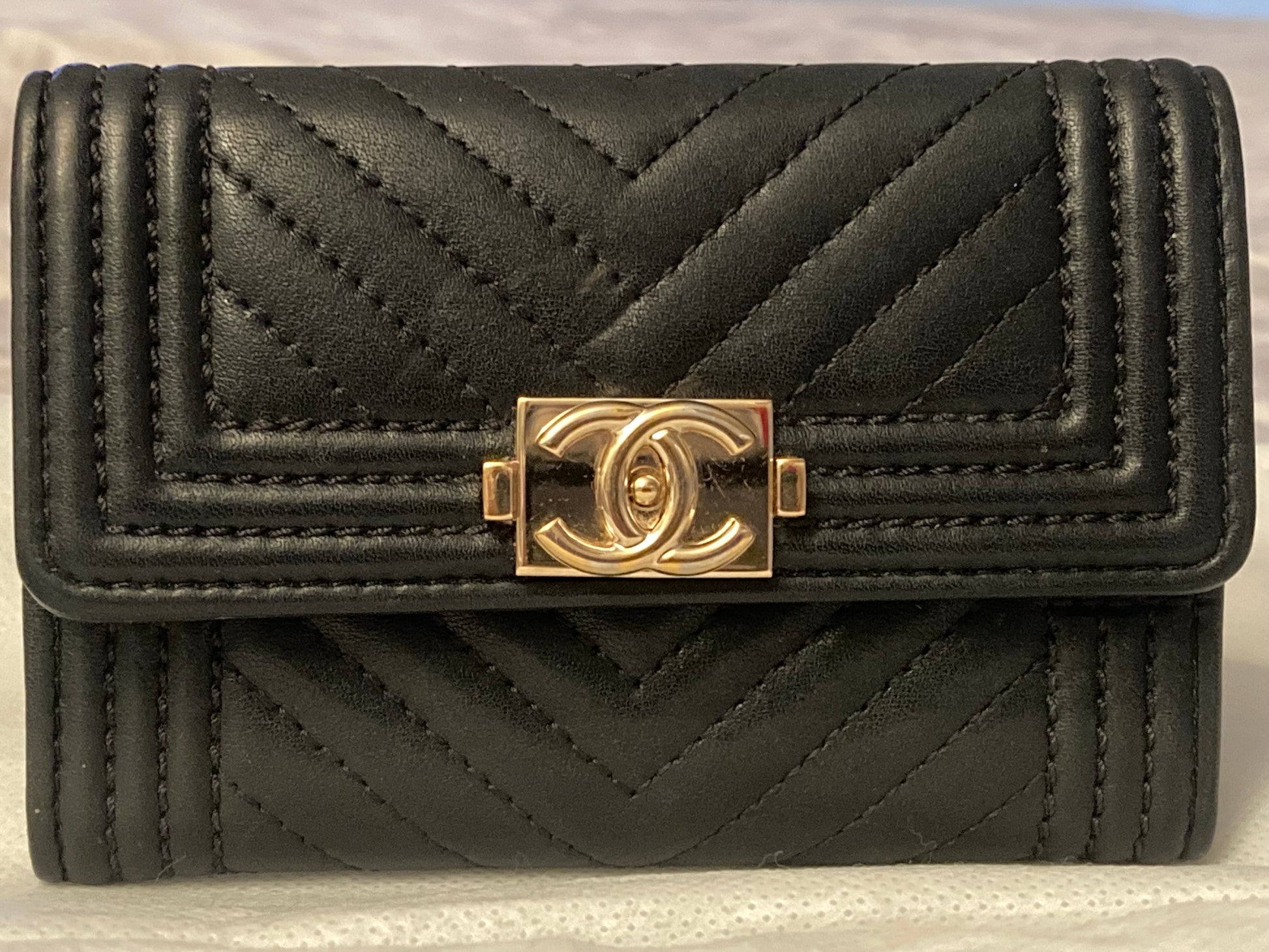 Chanel, chanel wallets, chanel card wallet