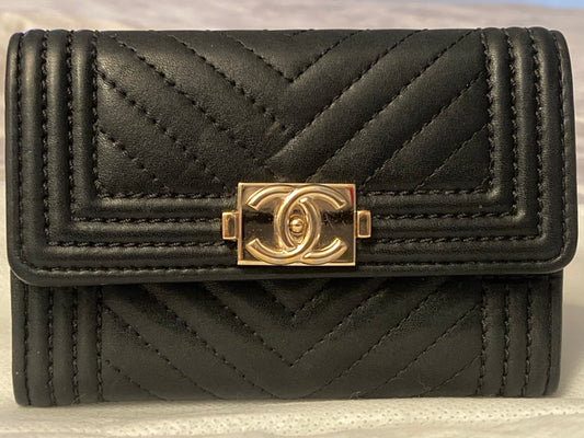Chanel, chanel wallets, chanel card wallet