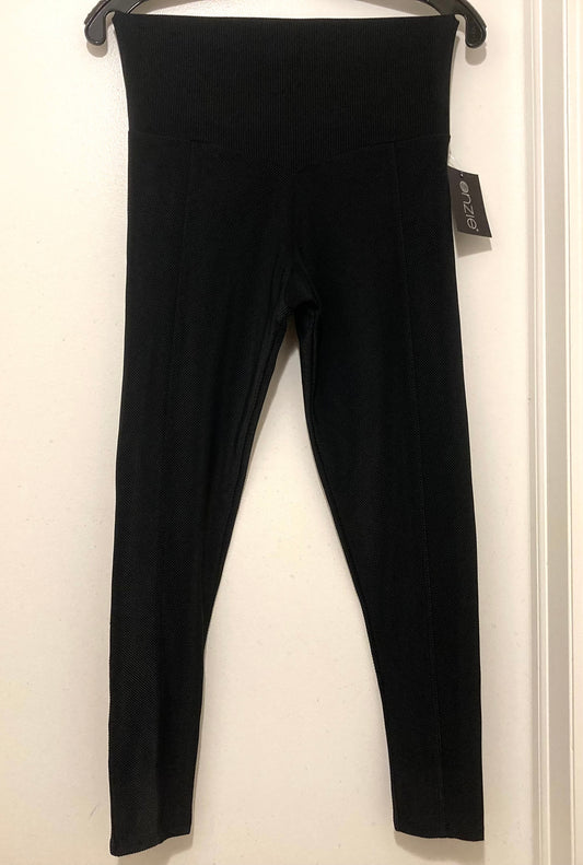 Onzie Women's Black Sweetheart Midi Sport Pants Size Medium / Large
